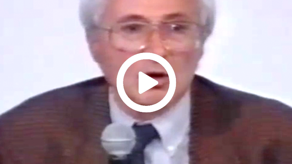 Giancarlo Cataldi - conferenza Lettura della Citta - Valencia 1996